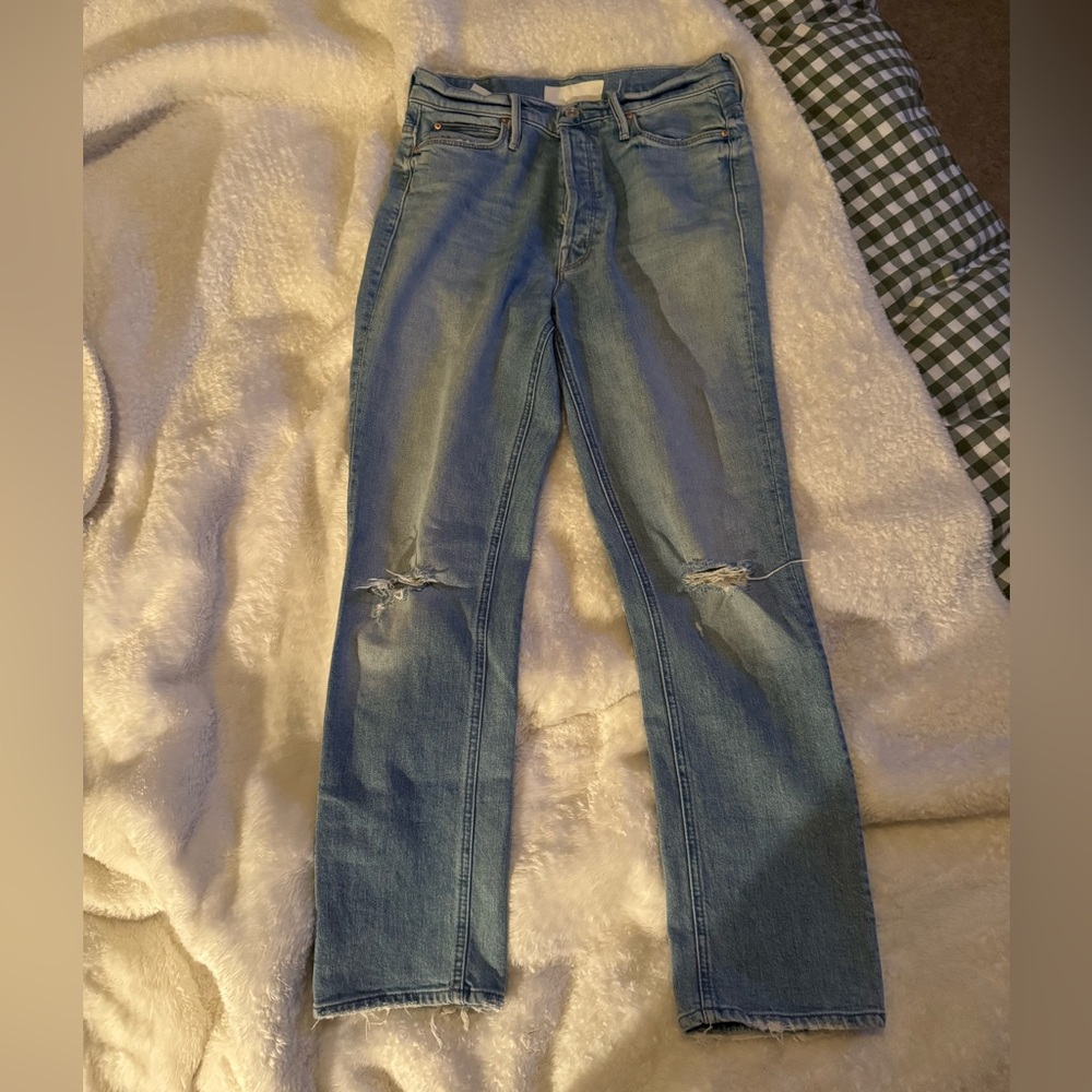 Mother dazzler ankle jeans